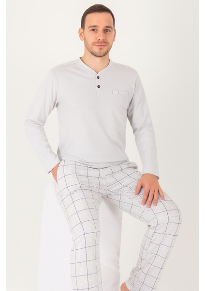Modal Kumaş Yüzde Yüz Pamuk Erkek Pijama Takımı