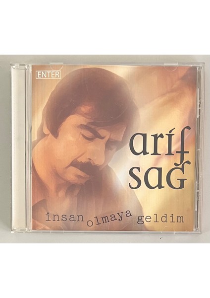 Arif Sağ Insan Olmaya Geldim CD (Orijinal Dönem Baskı Cd)