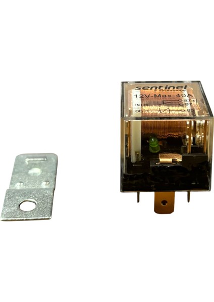 Mini Röle Lpg Rölesi Şeffaf Çift Platin 12V 5 Ayaklı 40 Amper 25 Adet Fiyatı (01-001L)