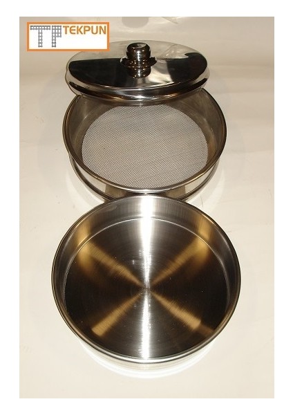 Paslanmaz Analiz Elek ÇAP20CM GÖZ:0,045MM(45 Mikron) fiyatları