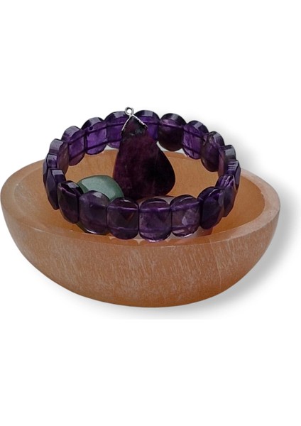 Oval Kesim Enerji Çanağı Turuncu Selenit Kase 58OS modelleri