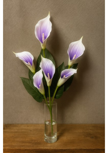 Yapay Çiçek Islak Gala Mor 5 Dal 80 cm fiyatları