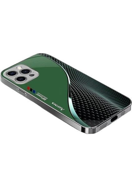 Apple Cep Telefonu Kılıfı Için Uygundur Elektrolizle Kaplanmış Temperli Cam IPHONE15PROMAX Yaratıcı Eğri Gelişmiş (Yurt Dışından)