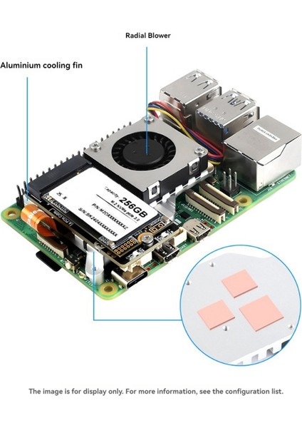 Raspberry Pi 5 Pcle - M.2 Adaptörü Ile Kurululuğundan Adaptör Karayı+Isı Lavabo Gen3 M.2 2230 2242 Nvme SSD Için Nvme Genişletme Kartı (Yurt Dışından) modelleri