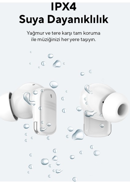 Bemy Beyaz 4 Mikrofonlu Enc + Anc Bluetooth V5.3 Tws Gerçek Kablosuz Kulaklık fırsatları