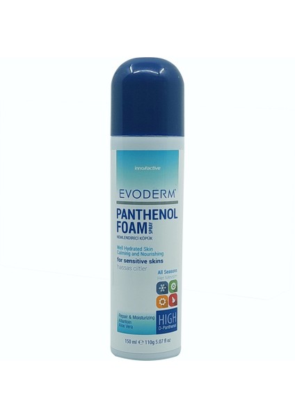 Panthenol Nemlendirici Köpük 150 ml