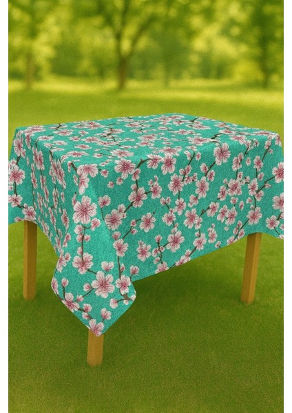Masa Örtüsü &amp; Piknik Örtsü -Raşel Kumaş 120 cm x 160 cm -Çiçek Desenli fiyatları