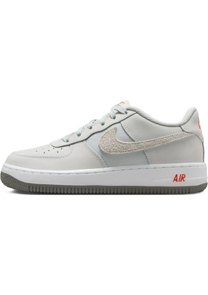 Air Force 1 Af1 Leather Unisex Sneaker Hakiki Deri Günlük Spor Ayakkabı Gri