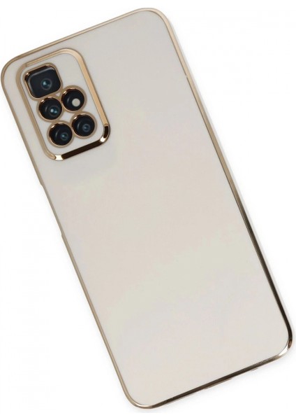 Xiaomi Redmi 10 2022 Kılıf Volet Silikon - Beyaz fiyatları
