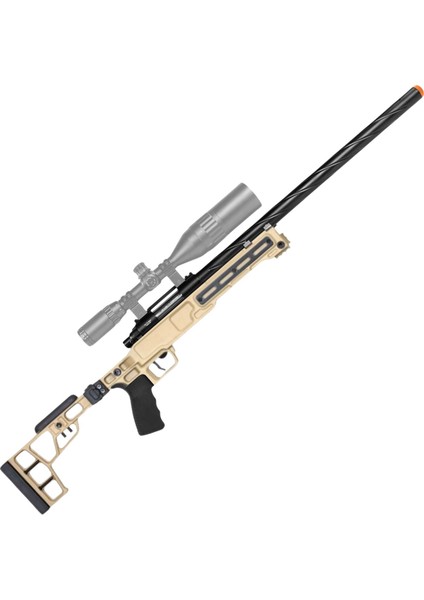 SSG10 A3 Desert Fde Taktik Airsoft Sniper Tüfek - Uzun