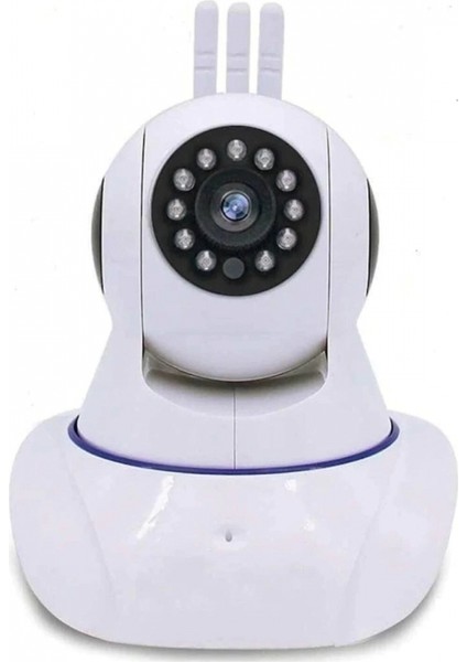 Gece Görüşlü Hd 360 Derece Wifi Ip Kamera Bebek Kamerası