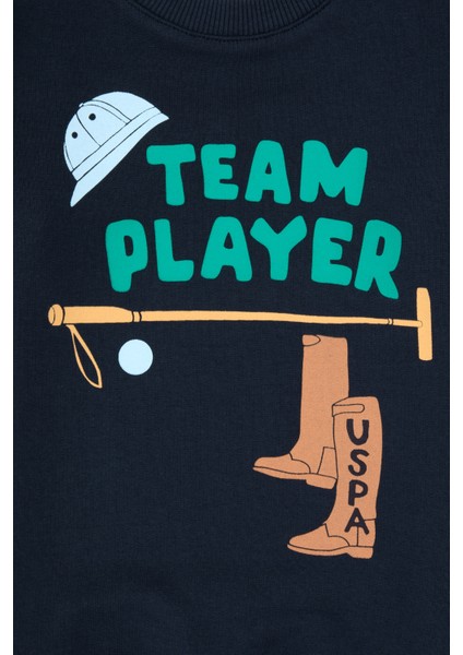 Erkek Çocuk Açık Lacivert Sweatshirt 50316510-VR059 modelleri