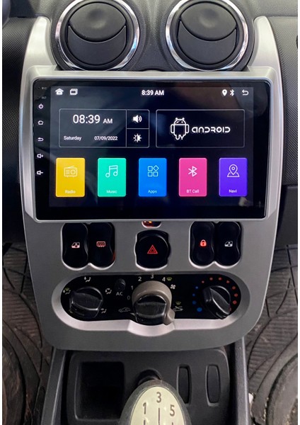 Dacıa Duster 2010-13 9" Uyumlu Androıd Multimedya Gerçek 2/32 Kablosuz Carplay Geri Görüş Kameralı fiyatları