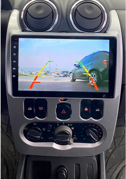 Dacıa Duster 2010-13 9" Uyumlu Androıd Multimedya Gerçek 2/32 Kablosuz Carplay Geri Görüş Kameralı modelleri
