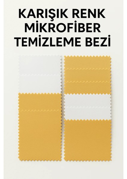 1 Adet Karışık Renk Mikrofiber Temizlik Bezi 30X30 cm | LCD Tv Telefon Laptop Gözlük Cam Yüzey fiyatları