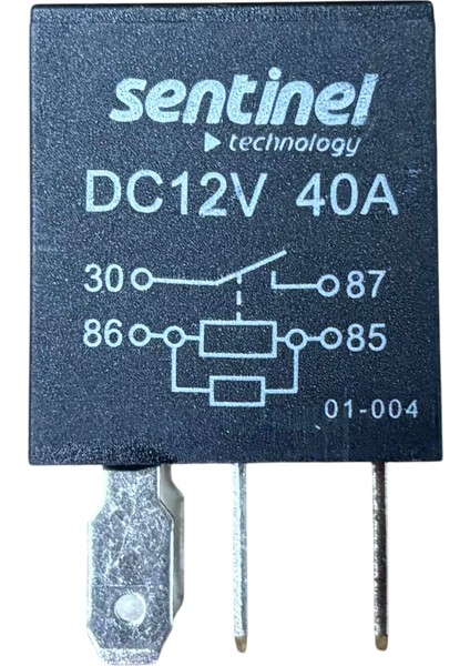 Mikro Röle 12V 4 Ayaklı 40 Amper 1 Adet Fiyatı (01-004)