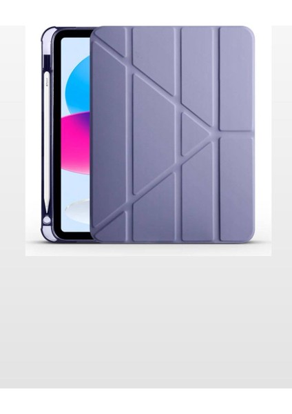 Iyolit Ipad 10.9 /A16 Sert Kapaklı Kalemlikli Smart Kılıf