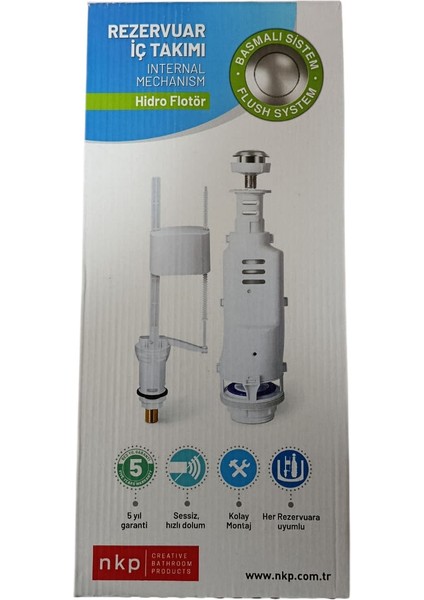 Nkp Basmalı Rezervuar Iç Takımı (Hidro Flatör)