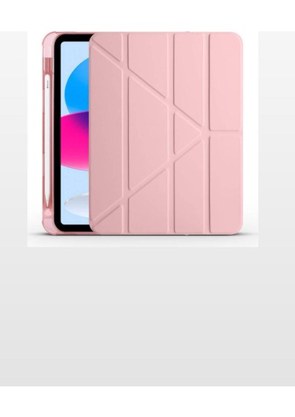 Iyolit Ipad 10.9 /A16 Sert Kapaklı Kalemlikli Smart Kılıf