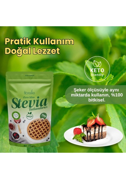 Zero Slim Stevia Sweetener 400 gr