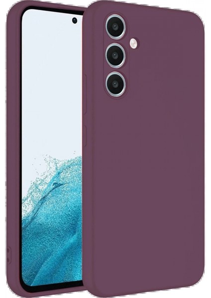 Samsung Galaxy A16 5g Kılıf First Silikon - Mürdüm