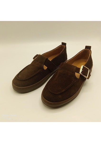 Ava Acı Kahve Gerçek Deri Süet Günlük Kadın Ayakkabı fırsatları