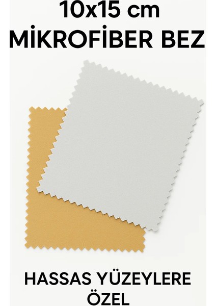 10 Adet Beyaz Mikrofiber Temizlik Bezi 10X15 cm | LCD Tv Telefon Laptop Gözlük Cam Yüzey fiyatları