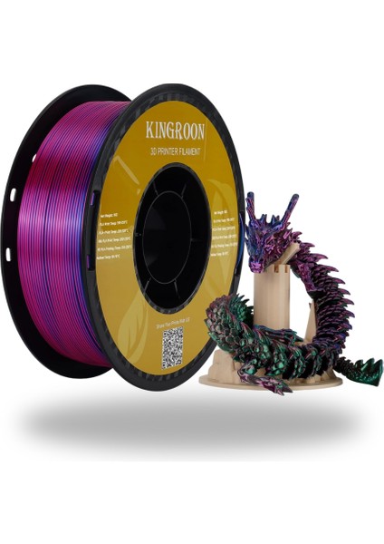PLA Silk üç renk Filament fiyatları
