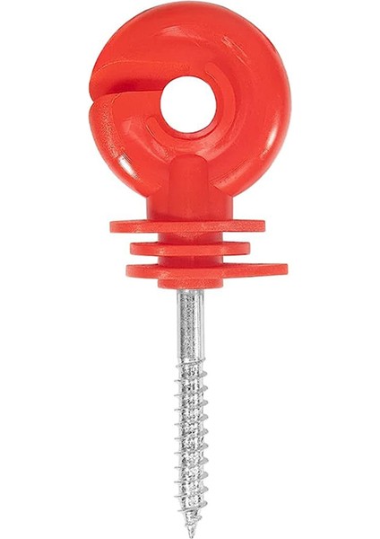Elektrikli Çit Izolatör Vidalı Izolatör Çit Halkası Post Ahşap Post Izolatör Izolatör Soket Aracı, 50PCS, A (Yurt Dışından) fiyatları