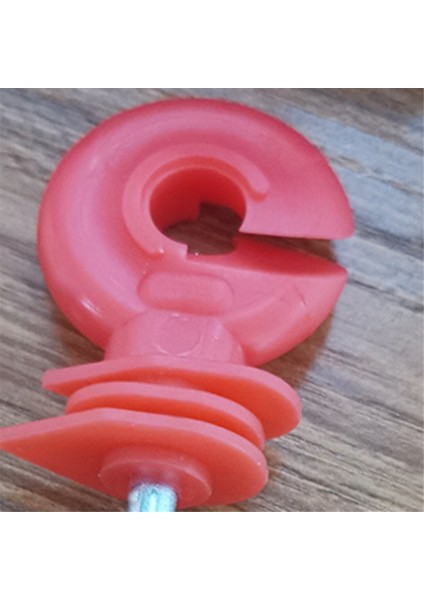 Elektrikli Çit Izolatör Vidalı Izolatör Çit Halkası Post Ahşap Post Izolatör Izolatör Soket Aracı, 50PCS, A (Yurt Dışından) fırsatları
