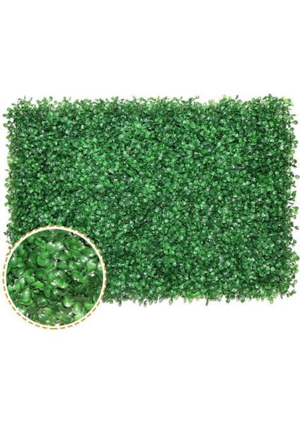 Yapay Çiçek Duvar Kaplama Şimşir Panel 40 x 60 cm – Yapay Çiçek Dekor, Masa Süsü, Fon – Yapay Çiçek