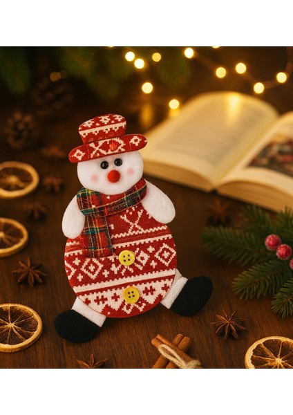 Yılbaşı Temalı Kardan Adam Ağaç Süsü fiyatları