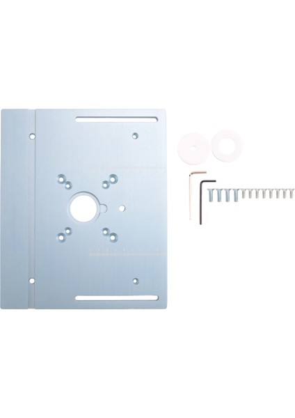 Yönlendirici Tablo Ekleme Plaka Ahşap Işleme Düzeltme Diy Çalışma Benche Için Elektrikli Ahşap Frezeleme Flip Plaka (Yurt Dışından)