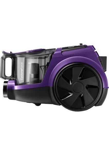 Toz Torbasız Hız Ayarlı Mor Süpürge 3A Performansa Sahip ve Cycloneforce™ Teknolojili Torbasız Elektrikli Süpürge fiyatları