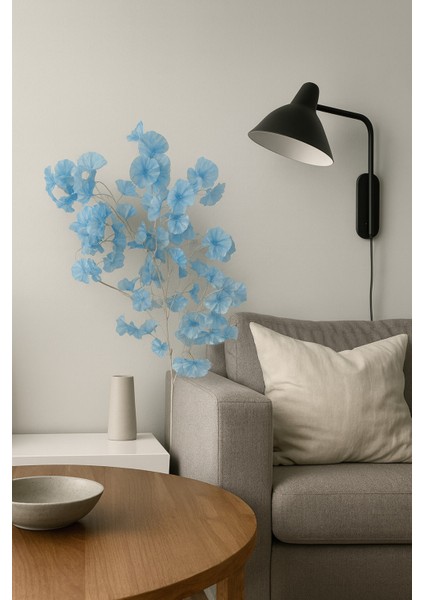 Yapay Çiçek Dağ Gelinciği 90 cm Mavi modelleri