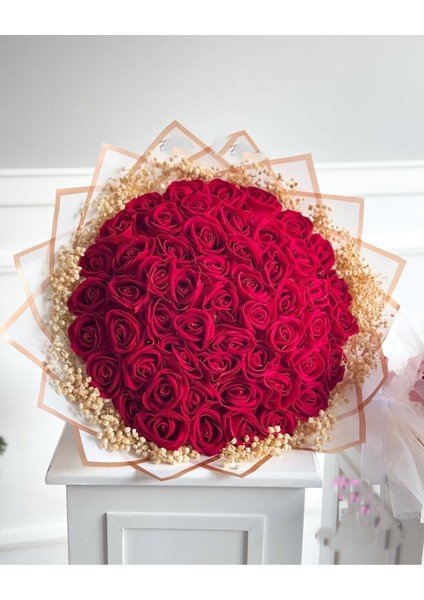 41 Gül Kırmızı Premium Isteme Cicegi Gelin Buketi Söz Çiçeği modelleri