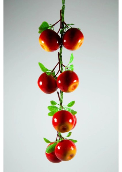 Yapay Sarkıt Şeftali Dalı 8 Adet Limonlu 50 cm