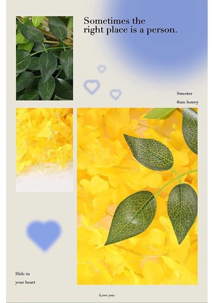 Yapay Sarkan Akasya Çiçeği 100 cm Sarı 12 Li Paket Akasya 12Lİ indirimleri