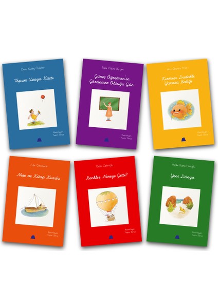 Severek Okuyorum 2. ve 3. Sınıflar Için 6 Kitaplık Okuma Seti