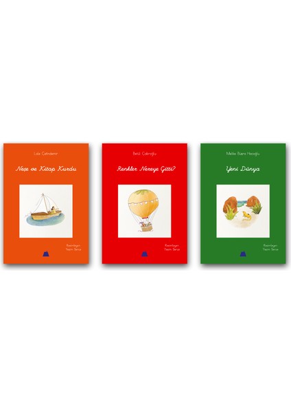 Severek Okuyorum 2. ve 3. Sınıflar Için 6 Kitaplık Okuma Seti modelleri