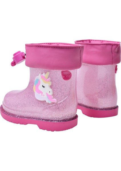 W10339 Bimbi Unicornio Glitter Çocuk Bot indirimleri