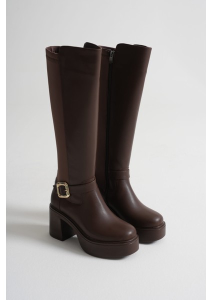 Woly Kadın Günlük Acı Kahve Tokalı Çizme fiyatları