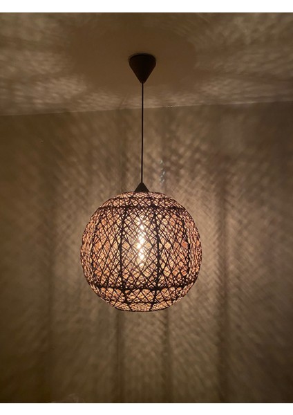 Bohem,rustik,modern,jüt,doğal,hasır,el Yapımı Sarkıt Avize modelleri