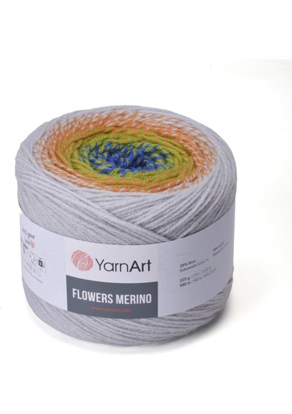 Flowers Merıno Örgü Ipi - 562 - 2'li Paket
