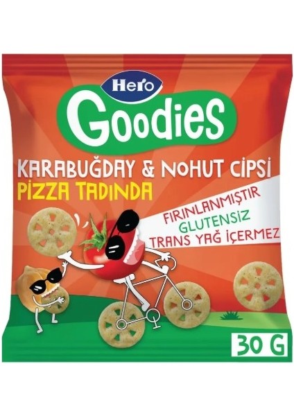 Hero Goodies Pizza Sağlıklı Cips 30 gr