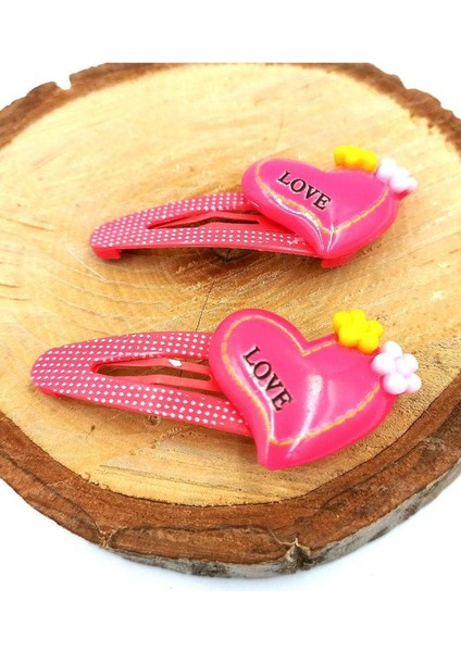 Pembe Renk Figürlü Çıt Çıt Çocuk Tokası fiyatları