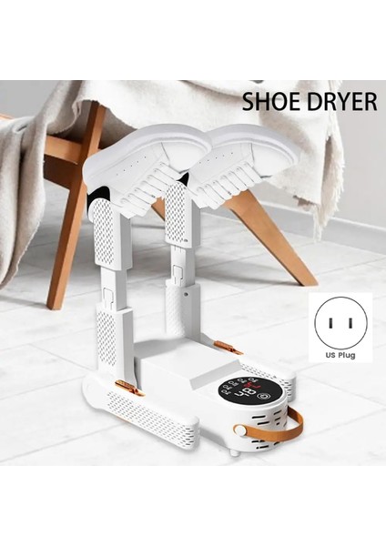 Ayakkabı Kurutma Makinesi Geri Çekilebilir Bot ve Eldiven Kurutma Makinesi Akıllı Zaman Ayakkabı Isıtıcı Kuru Raf Iş Botları Kayak Abd Fişi (Yurt Dışından) indirimleri