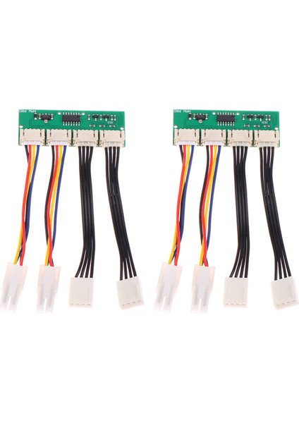 Bitmain Antminer Fan Hız Simülatörü Modülü Için S19K Pro Fan Spoofer 12V 4'ü 1 Arada Kare 4 Pinli Fan Simülatörü (Yurt Dışından)