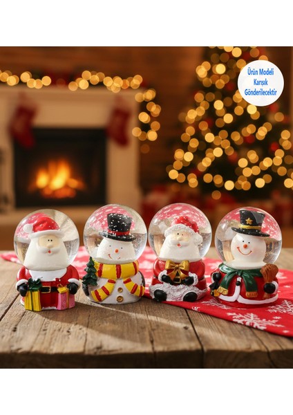 Yılbaşı Figürlü Mini Kar Küresi fiyatları