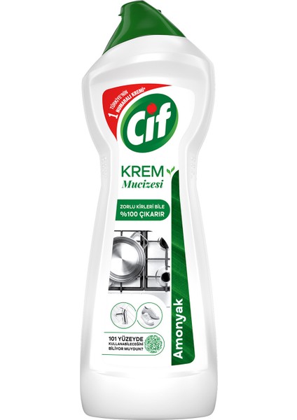 Krem Yüzey Temizleyici Amonyaklı Yağ ve Kireç Sökücü Leke Çıkarıcı 750 ML fiyatları